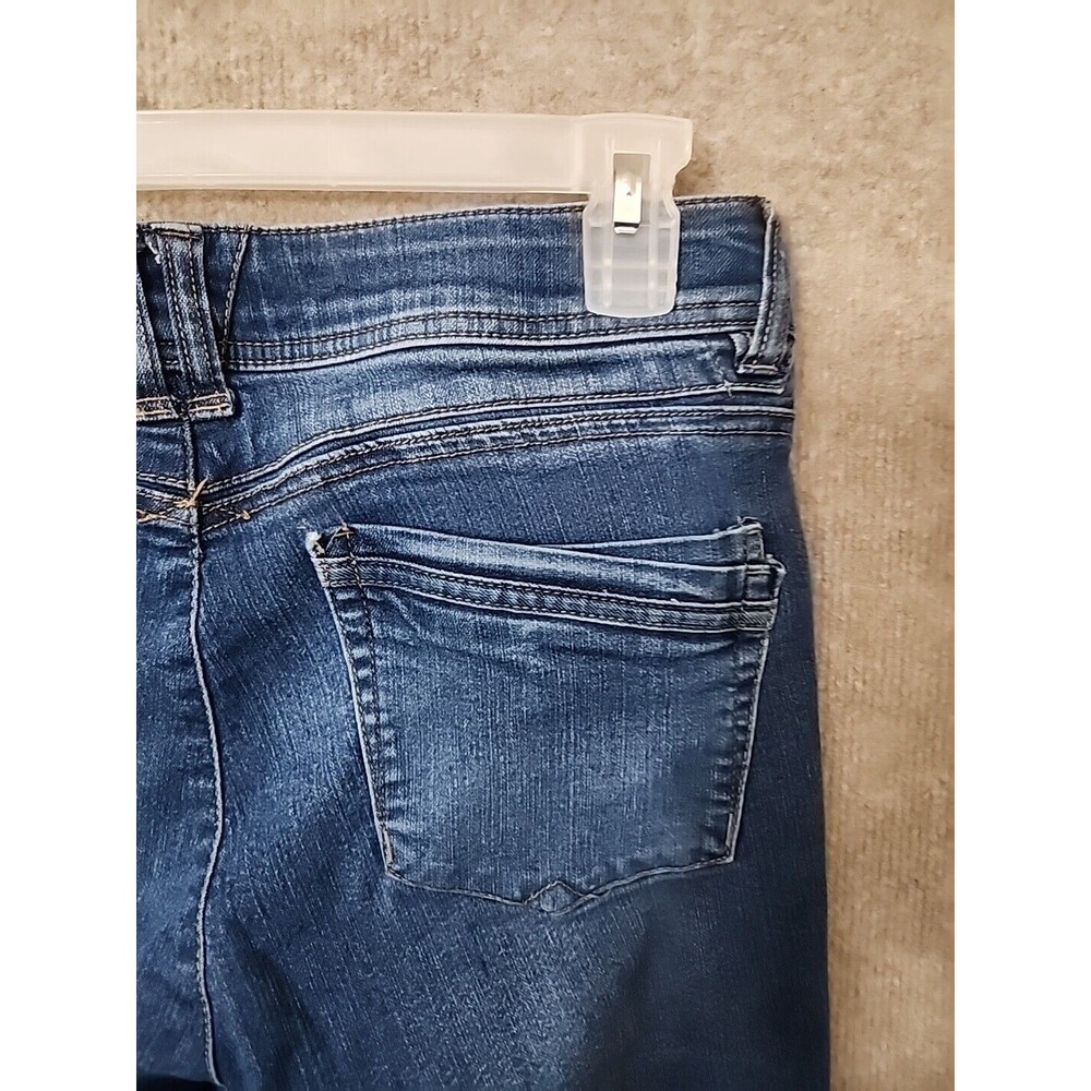 Democracy Ab Technology Ankle Jeans Womens 10 Blue Medium Wash Slimming Stretch - Picture 5 of 8